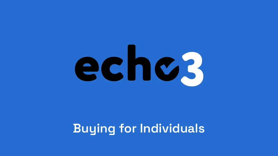 Echo3 Introduction