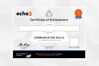 COMMUNICATION SKILLS CERTIFICATE