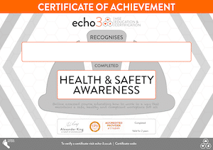 Health & Safety Awareness