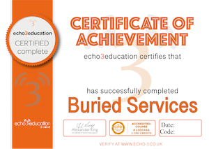 Buried Services Course