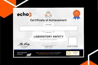 laboratory safety certificate