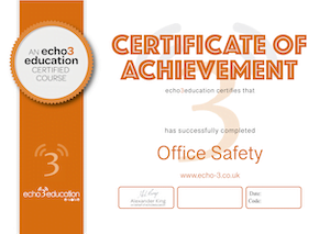 Office Safety Certificate