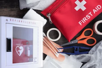 online first aid at work course