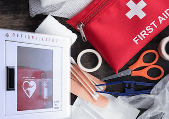 online first aid at work course