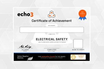 ELECTRICAL SAFETY Certificate