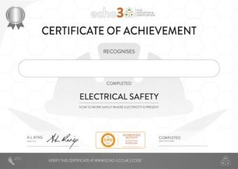 ELECTRICAL SAFETY CERTIFICATE