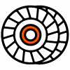 abrasive wheels icon