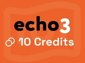 10 Echo3 credits