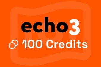 100 Echo3 credits