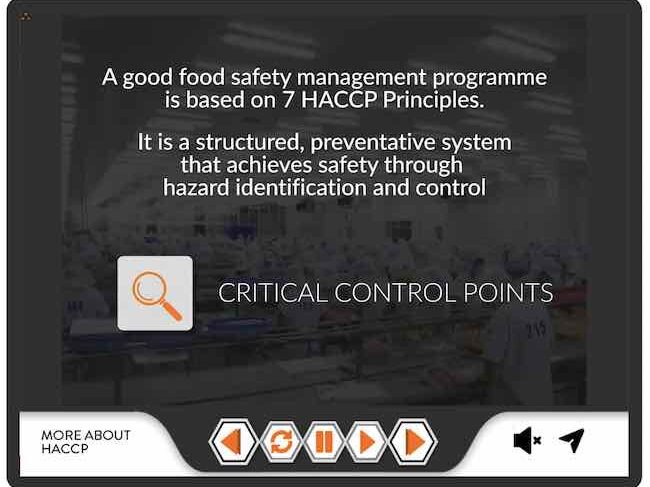 HACCP level 3