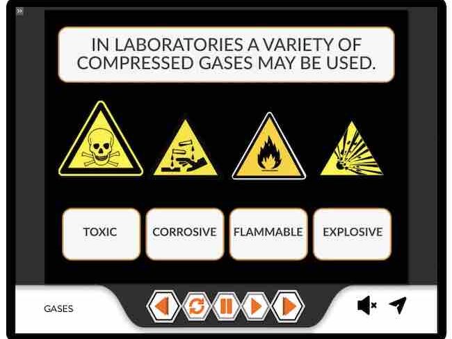 Lab safety training