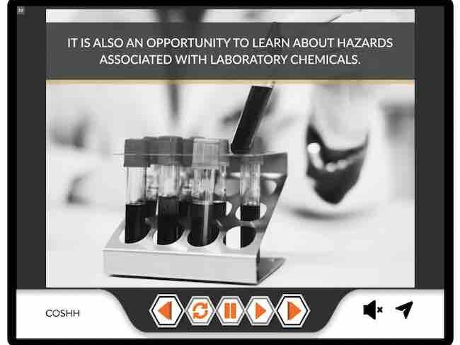 Laboratory safety training