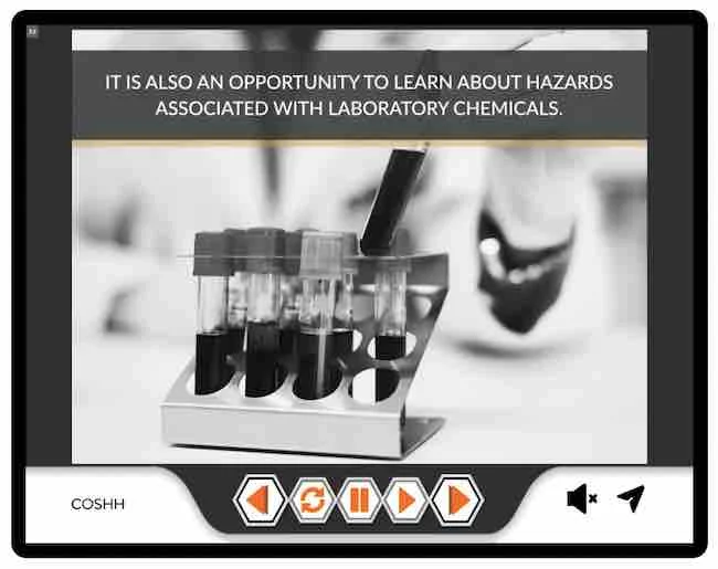 Laboratory safety training