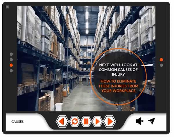Online Warehouse Safety course