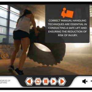 manual handling training online