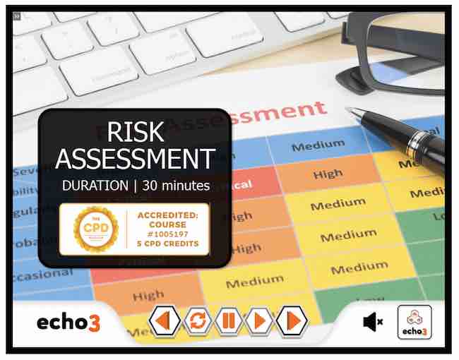 Online Risk Assessment course