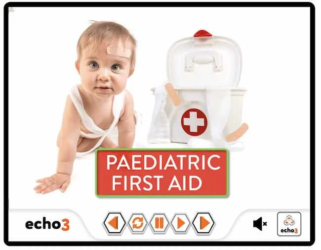 Paediatric First Aid course