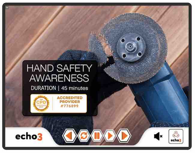 Hand Safety training