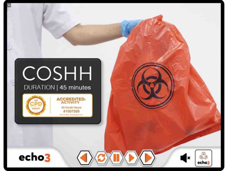 Online COSHH course