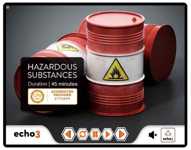 Online Hazardous Substances Course