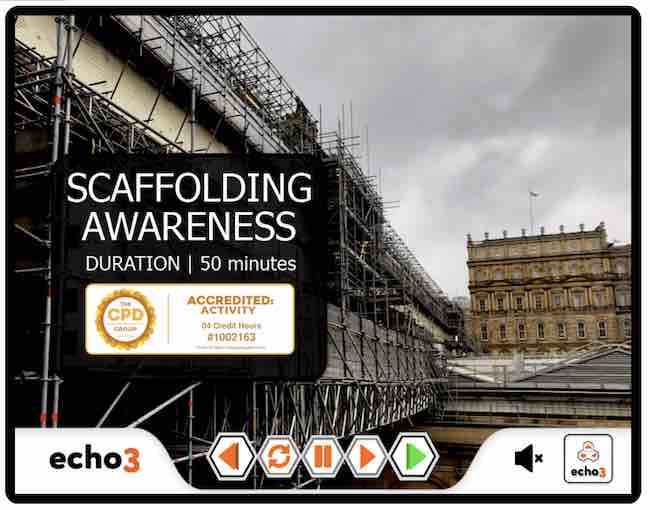 online Scaffolding course