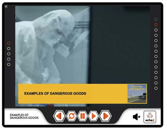 Transporting Dangerous Goods course