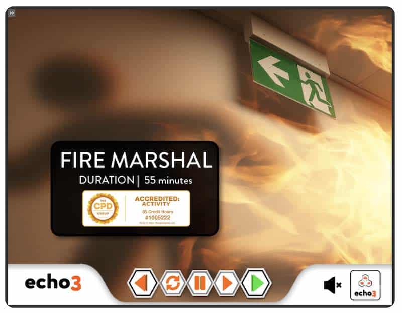 Fire Marshal Course