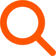 search icon orange